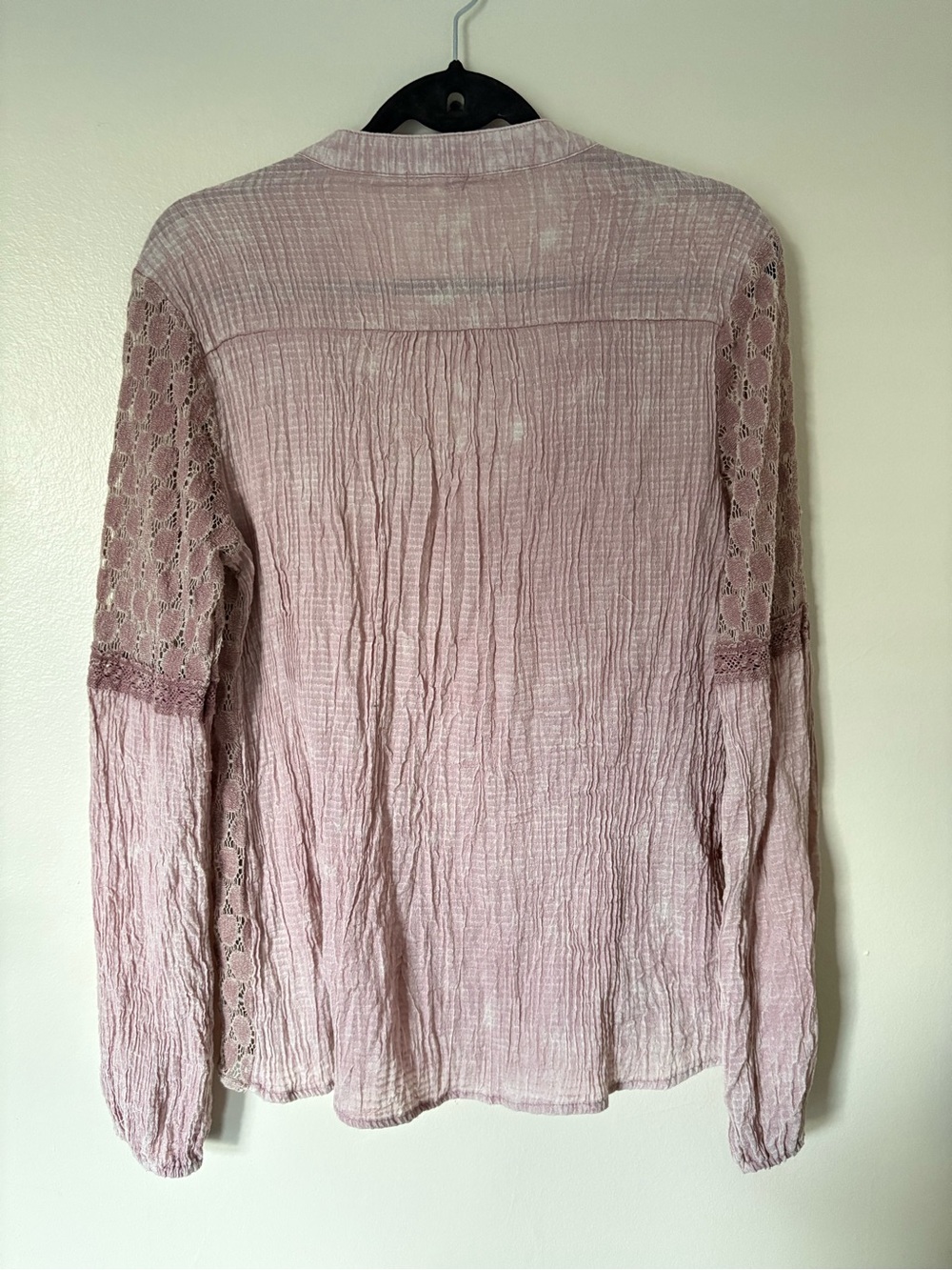 gimmicks by BKE Mauve Layered Lace Top Size Medium - Picture 11 of 13